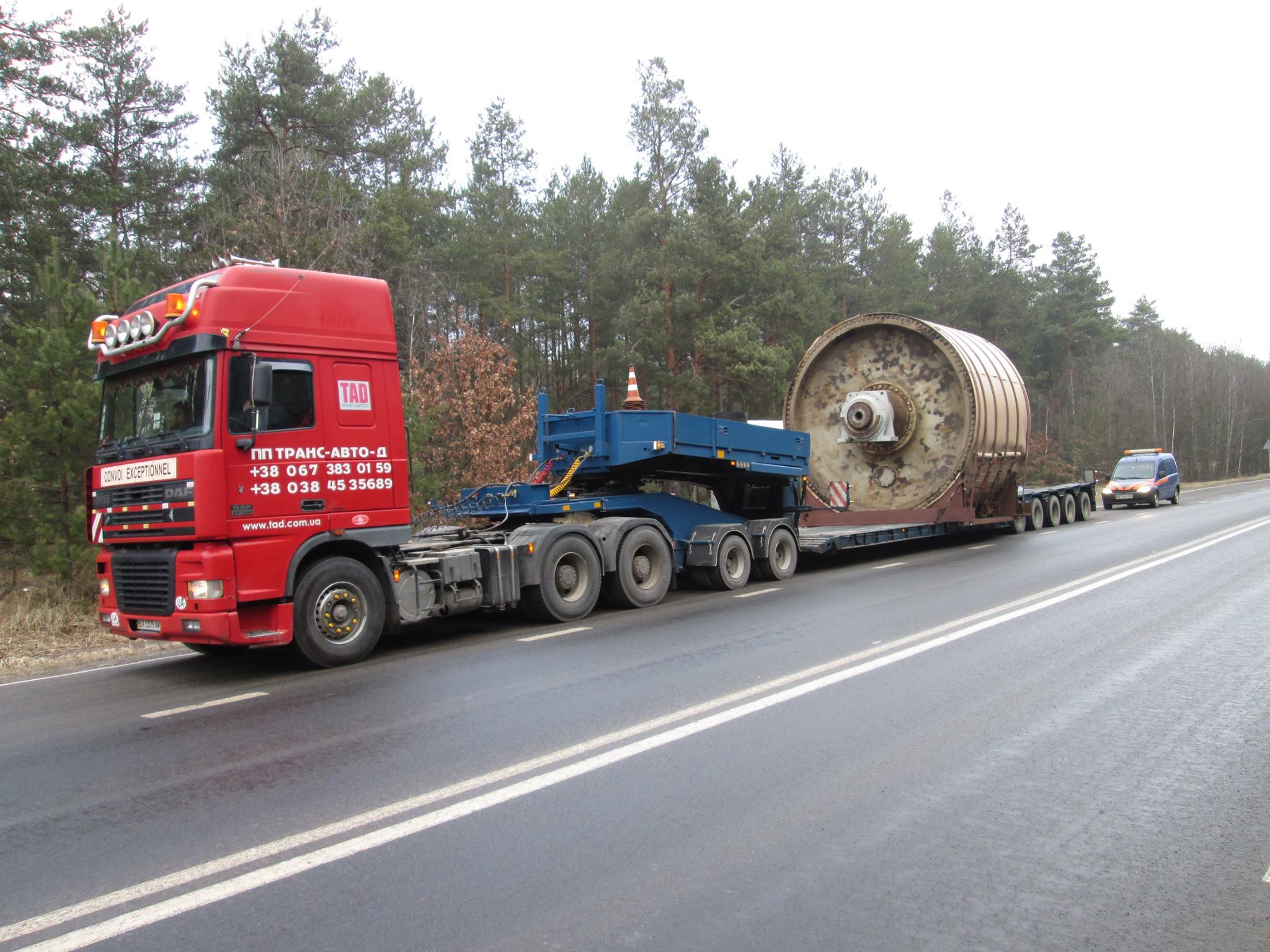 Transportation of industrial equipment from Belarus