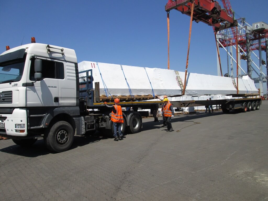 Transportation of long goods Kiev