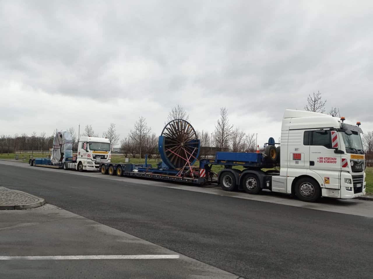 перевезення промислового обладнання