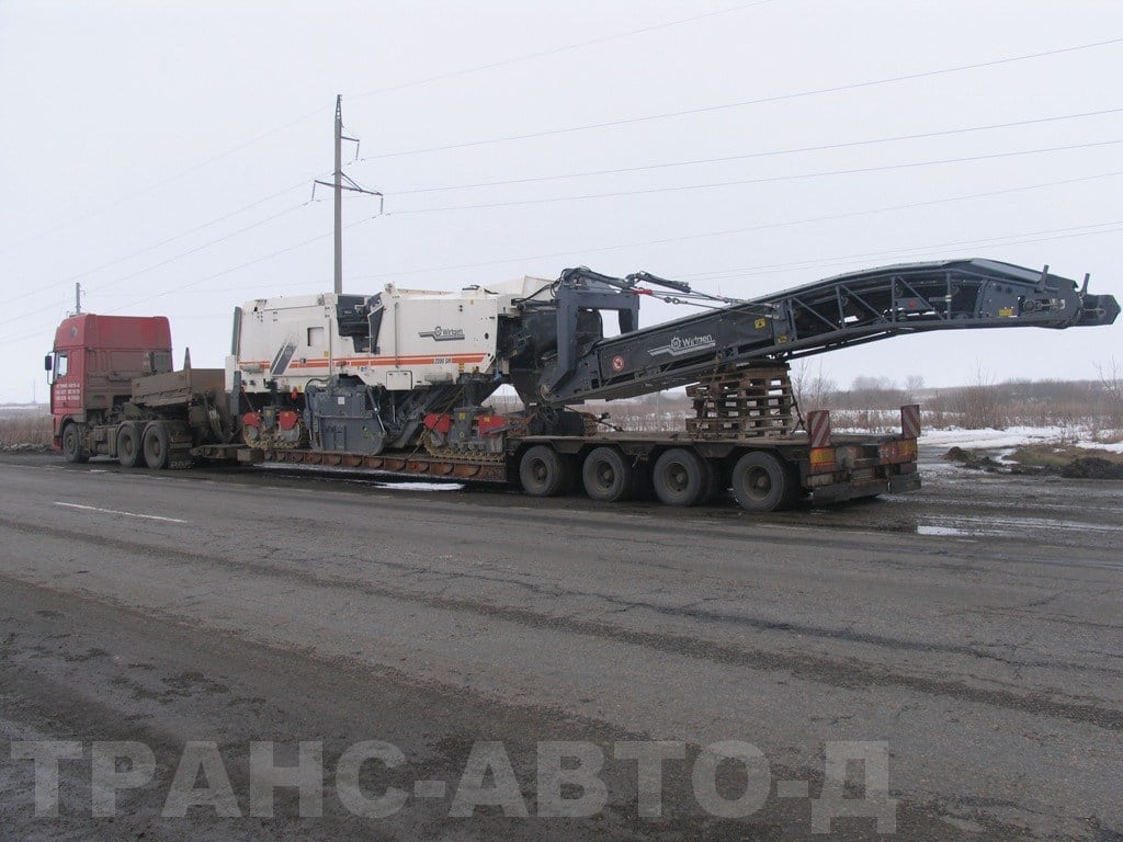 Перевозка-камнедробилки.