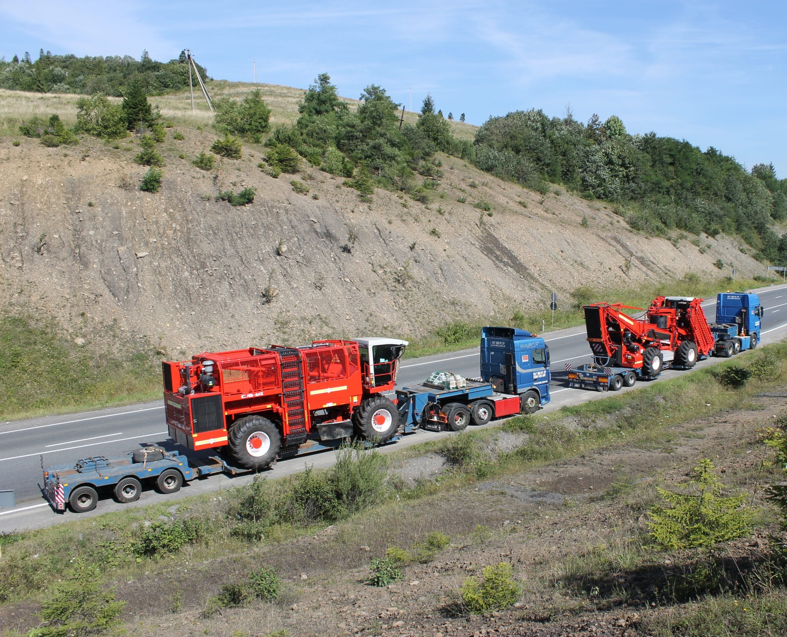 Перевезення-комбайнів-СORIMA-Італія-Україна