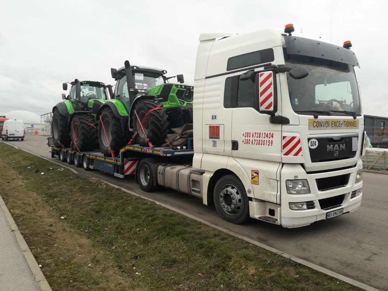 перевезення негабаритної С/Х техніки