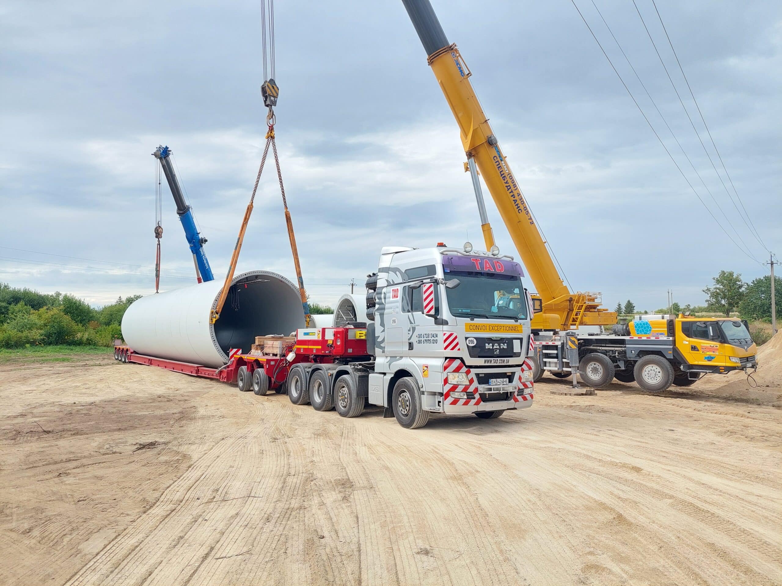 Перевозка ветрогенераторов - 6