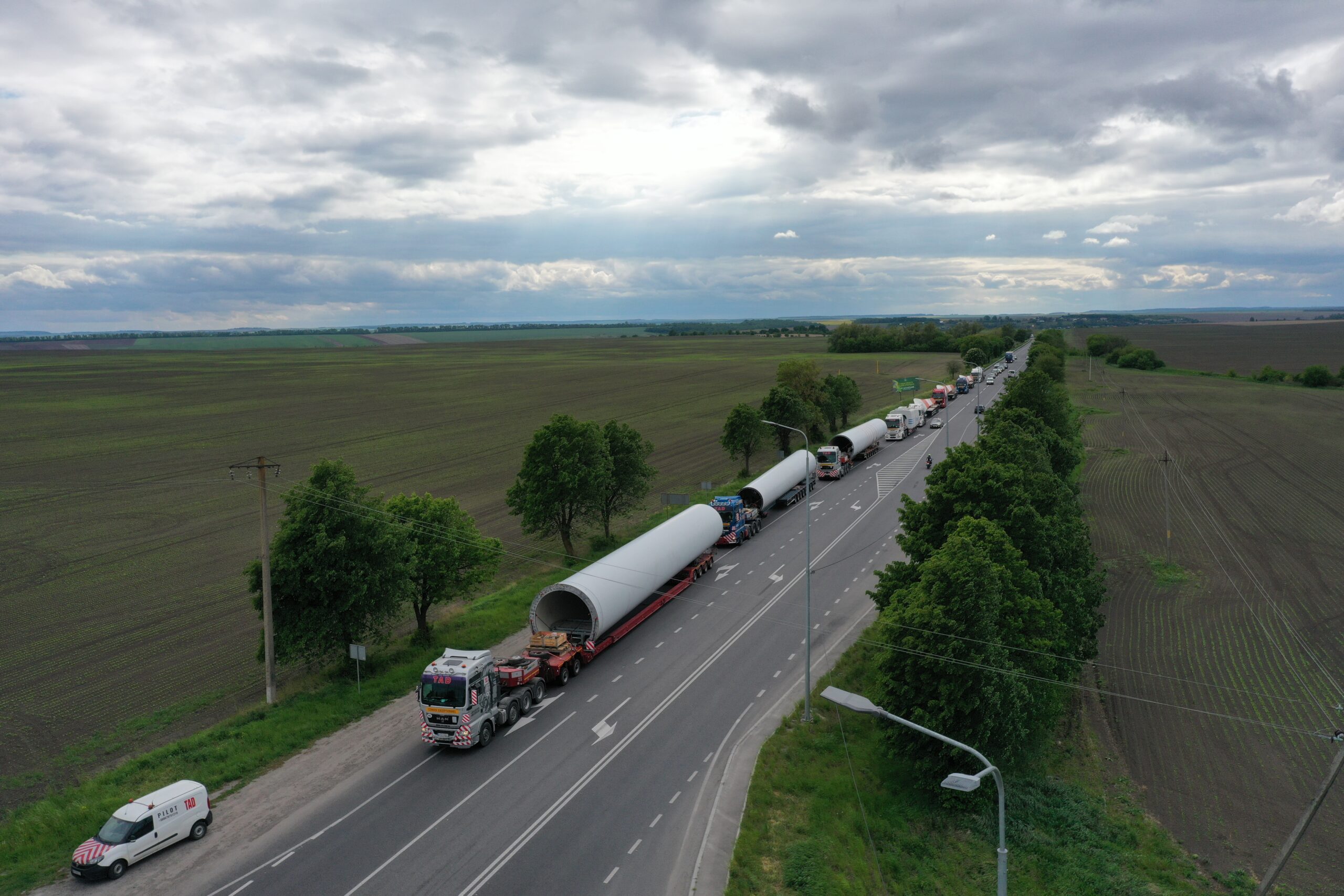 Перевозка ветрогенераторов - 13