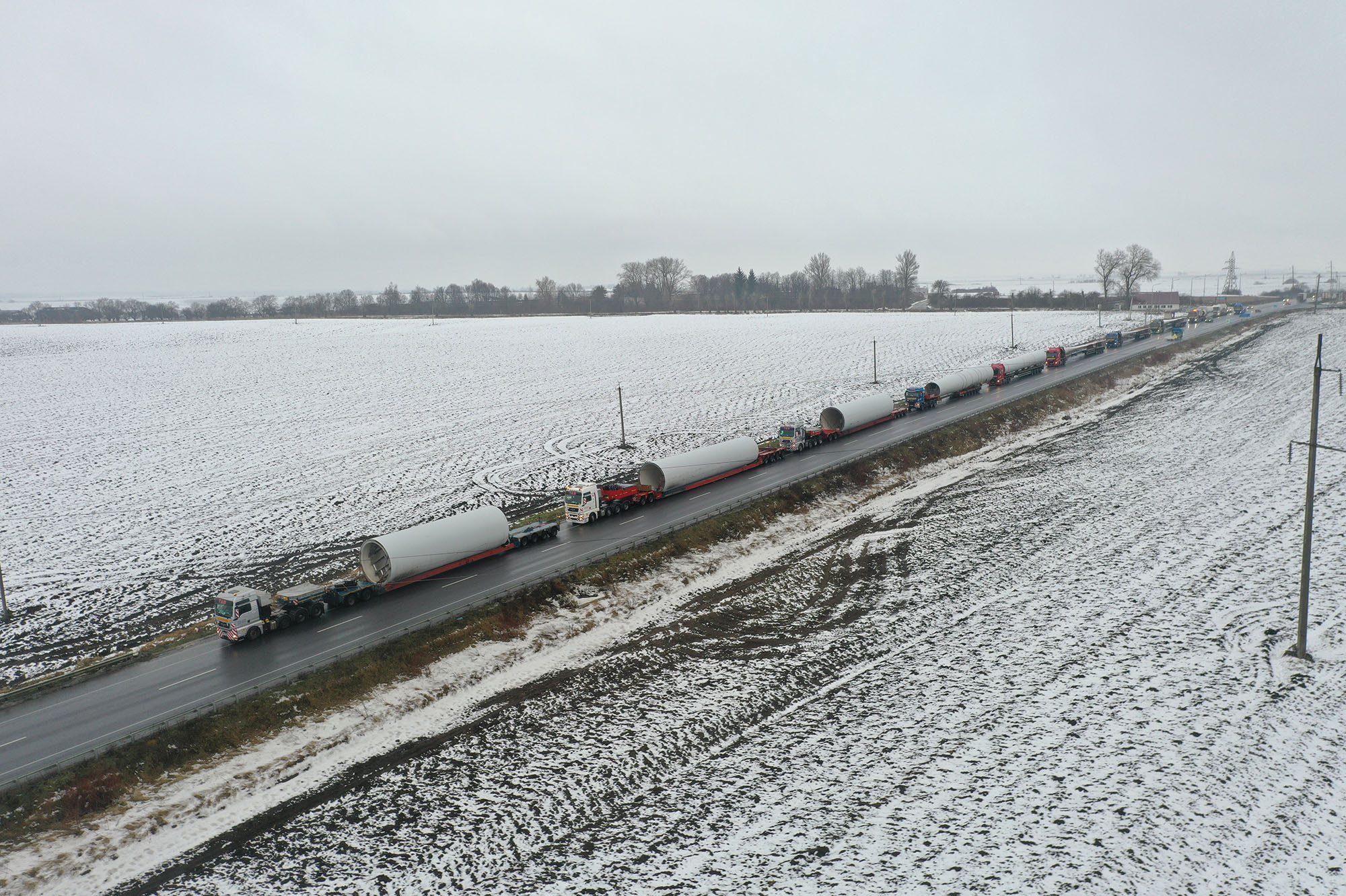 Transportation of wind generator to Khmelnytsky region - 2
